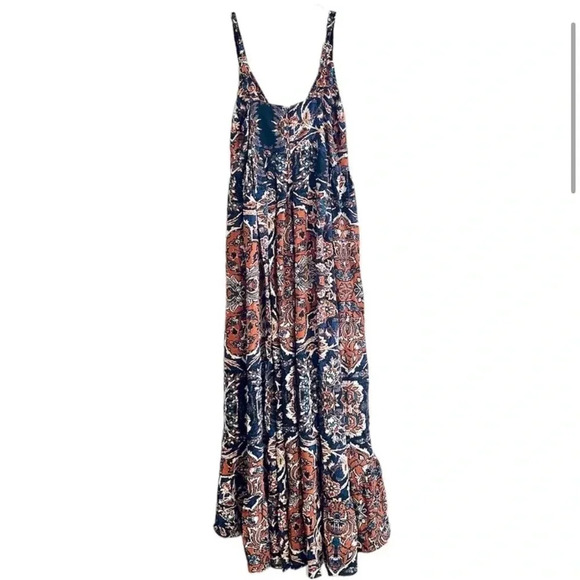 L’AGENCE Rosalina Pleated Silk High Low Maxi Dress Size 4 - Picture 2 of 8